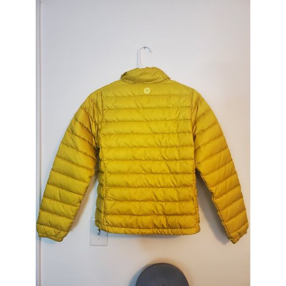 Marmot Yellow Puffer Jacket - Picture 3 of 7